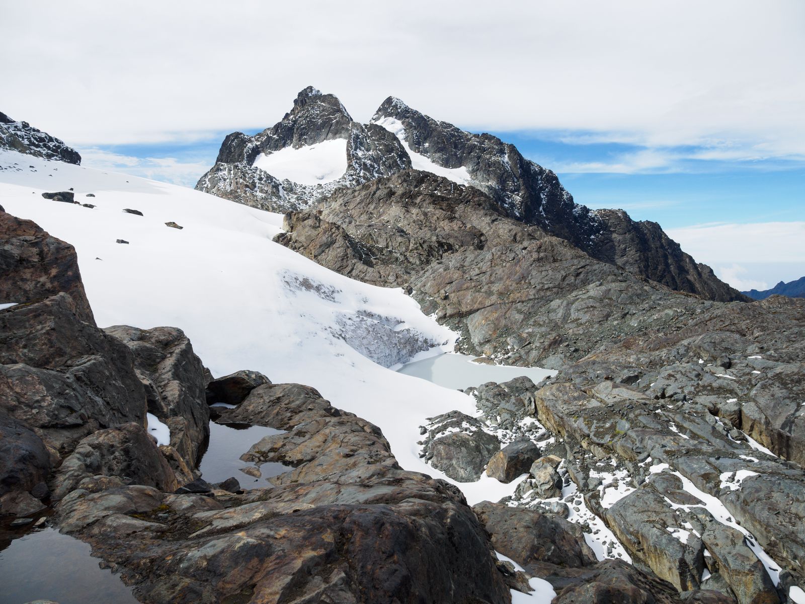 Stanley Plateau glacier, Rwenzori. Photo Rafał Kozubek, CC BY-SA 4.0