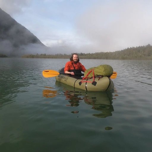 Packrafting op open water