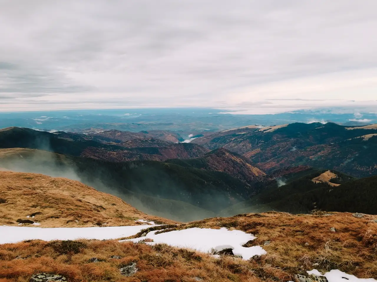 Berglandschap van de Karpaten